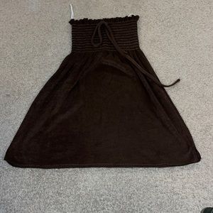 Girls terry swim coverup size XL